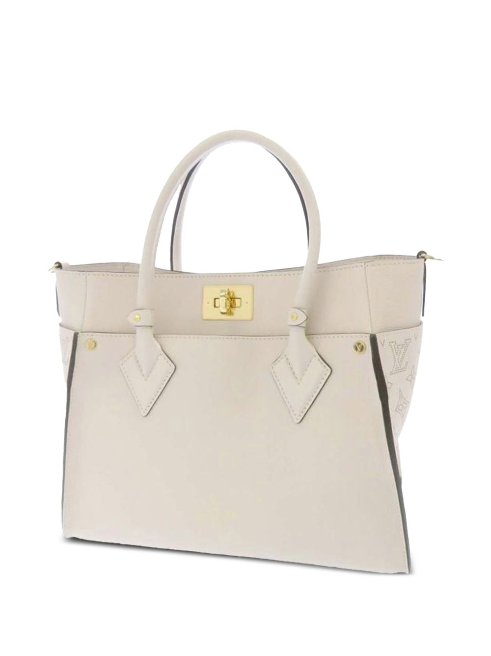 Louis Vuitton Pre-Owned On My Side MM 手提包（2019年典藏款） - 褐色