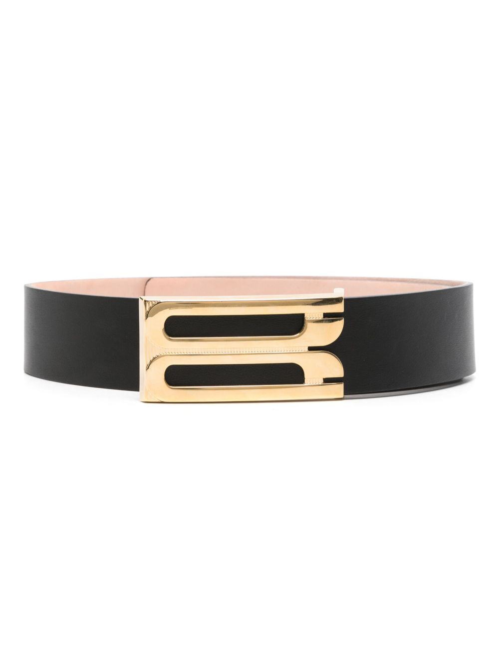 Victoria Beckham Jumbo Frame 腰带 - 黑色