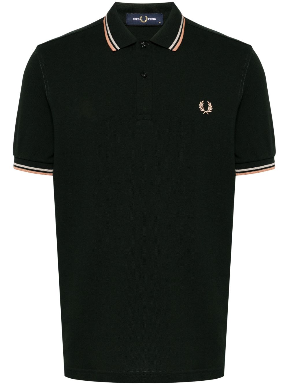 Fred Perry Twin Tipped polo衫 - 绿色