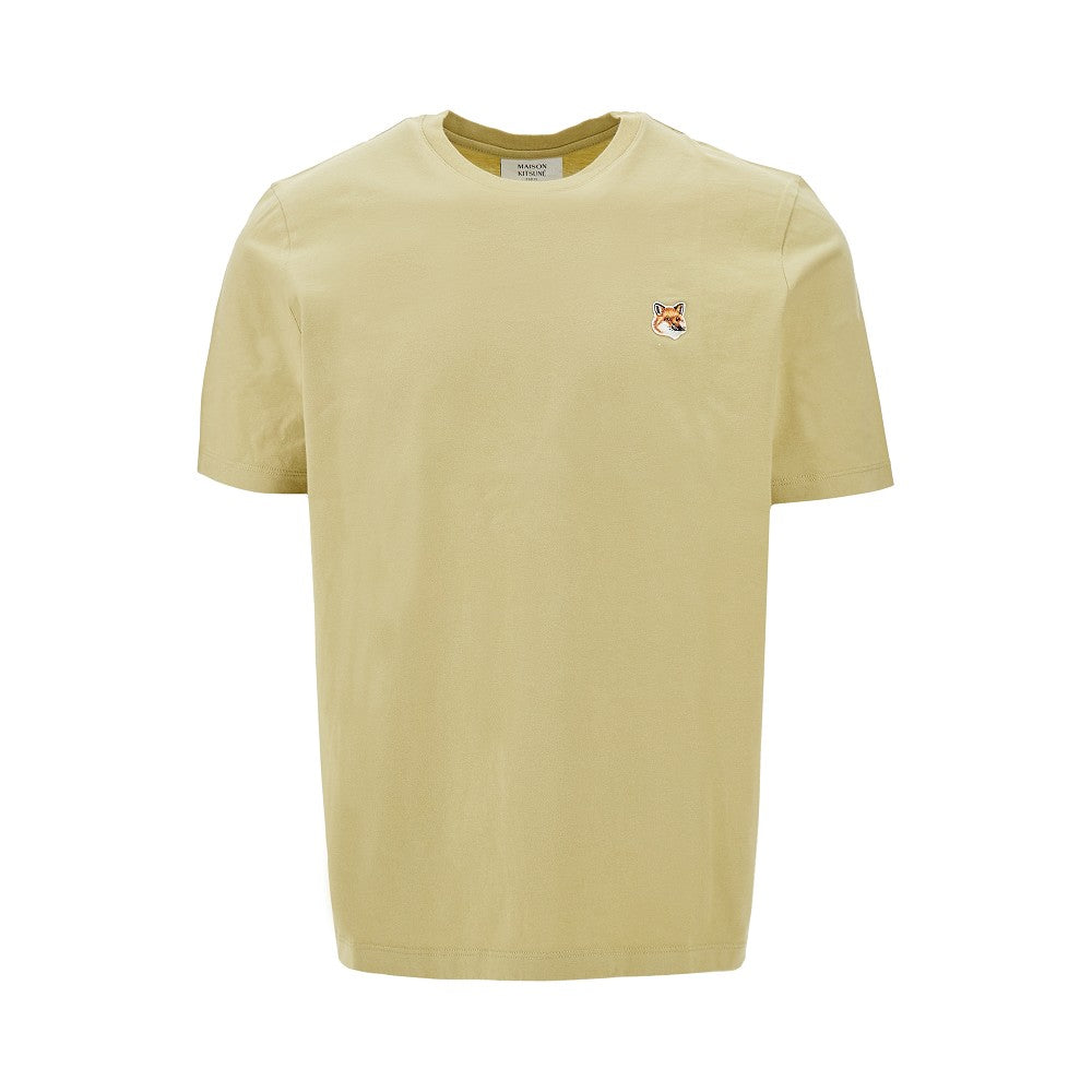 MAISON KITSUNE 狐狸头贴布男士T恤