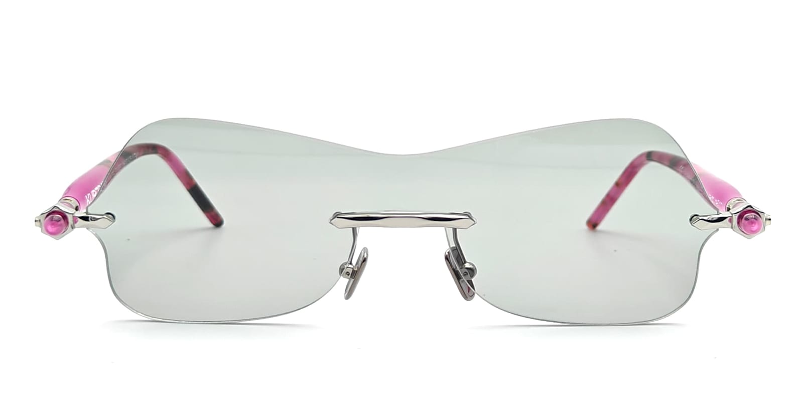 Kuboraum Mask P90 - Silver / Cyclamen Sunglasses