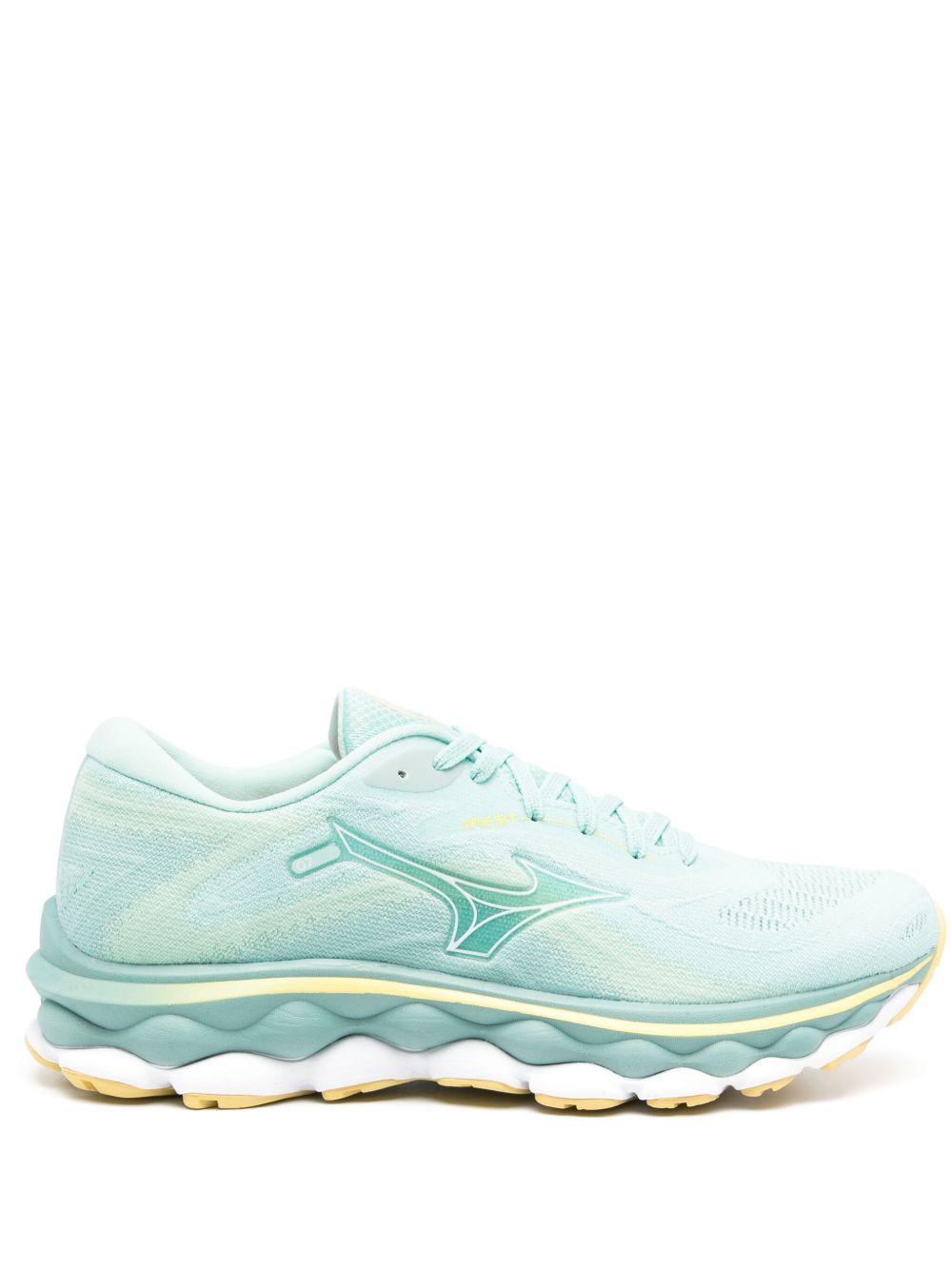 Mizuno Wave Sky 7 针织运动鞋 - 蓝色