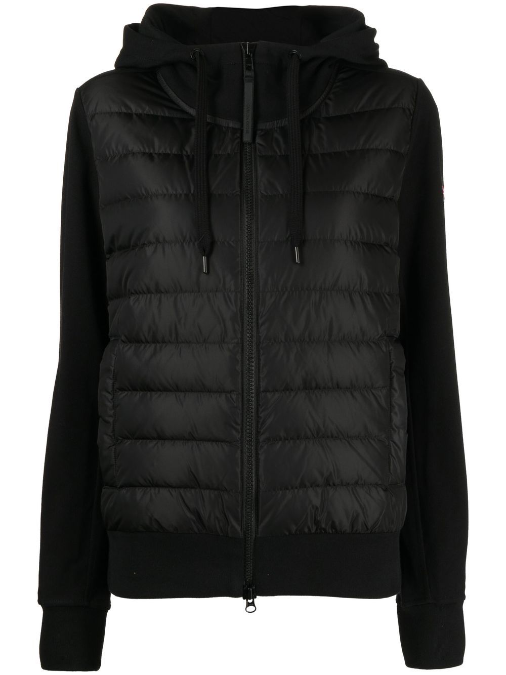 Canada Goose 标贴绗缝夹克 - 黑色