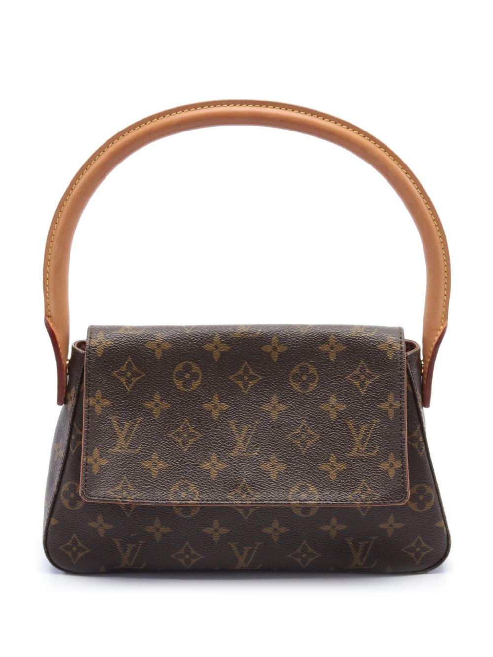 Louis Vuitton Pre-Owned Looping 迷你手提包（2001年典藏款） - 褐色