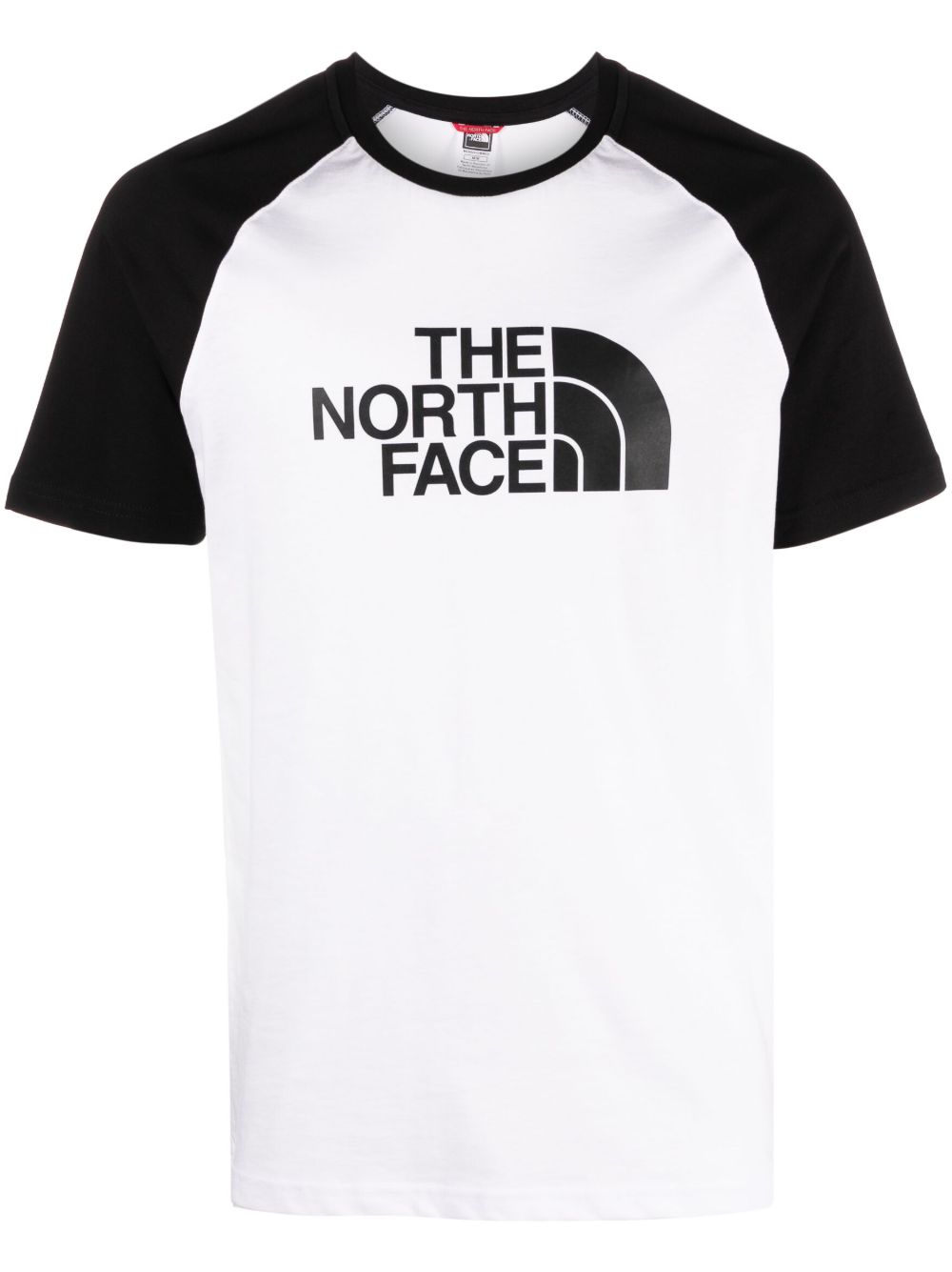 The North Face logo印花棉T恤 - 白色