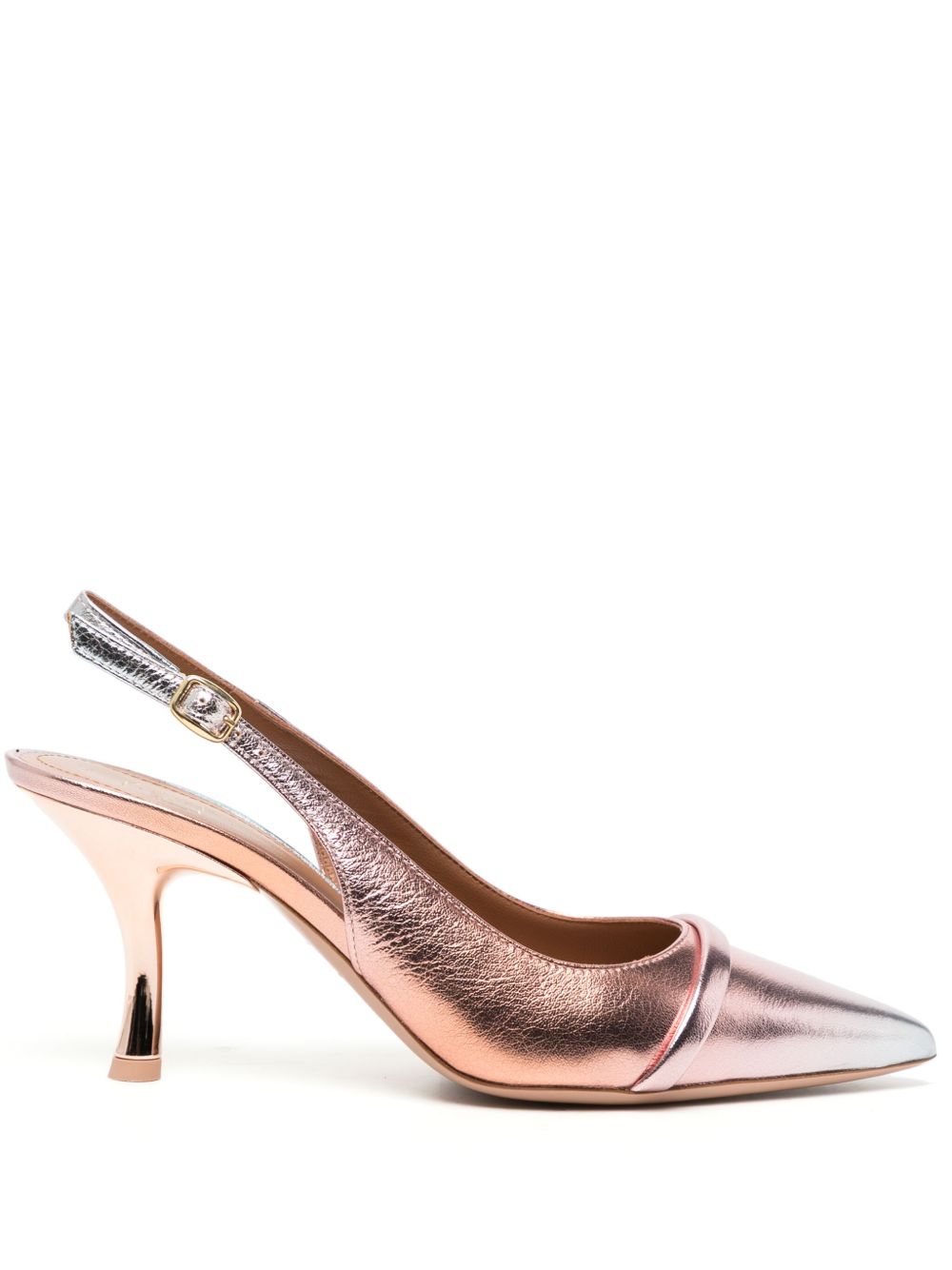 Malone Souliers Jama 渐变色效果皮质高跟凉鞋 - 粉色