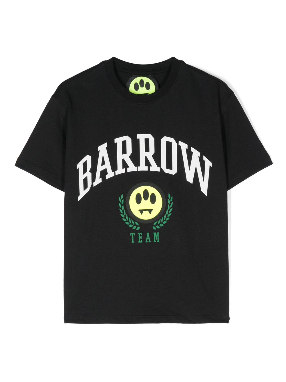 Barrow kids logo印花T恤 - 黑色