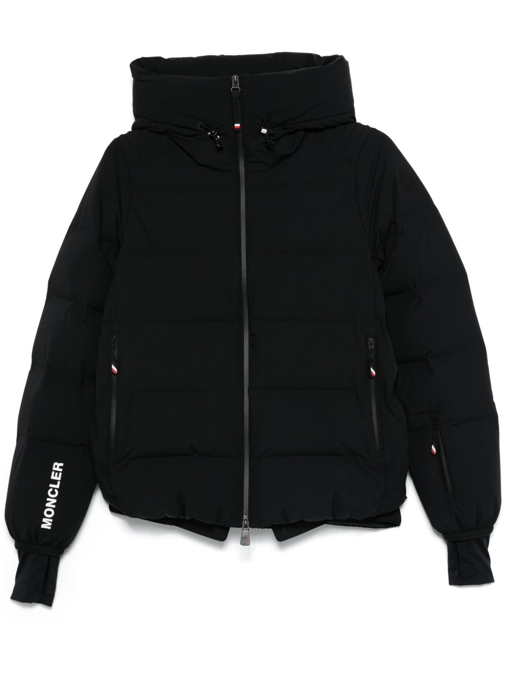 Moncler Grenoble Suisses 夹克 - 黑色