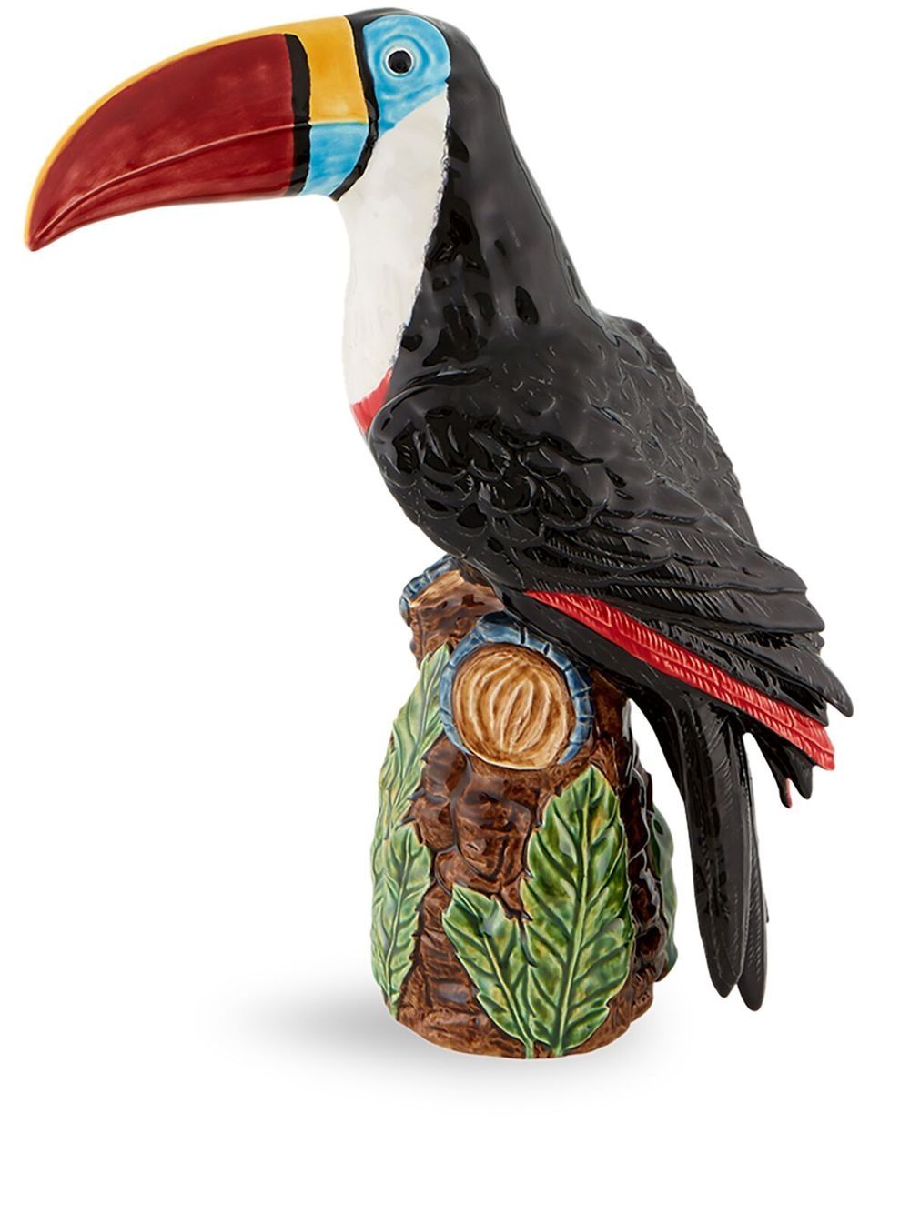 Bordallo Pinheiro Amazónia 巨嘴鸟造型装饰品 - 黑色