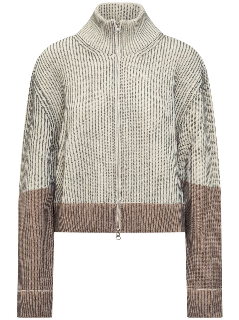 MM6 Maison Margiela 双色开衫 - 中性色