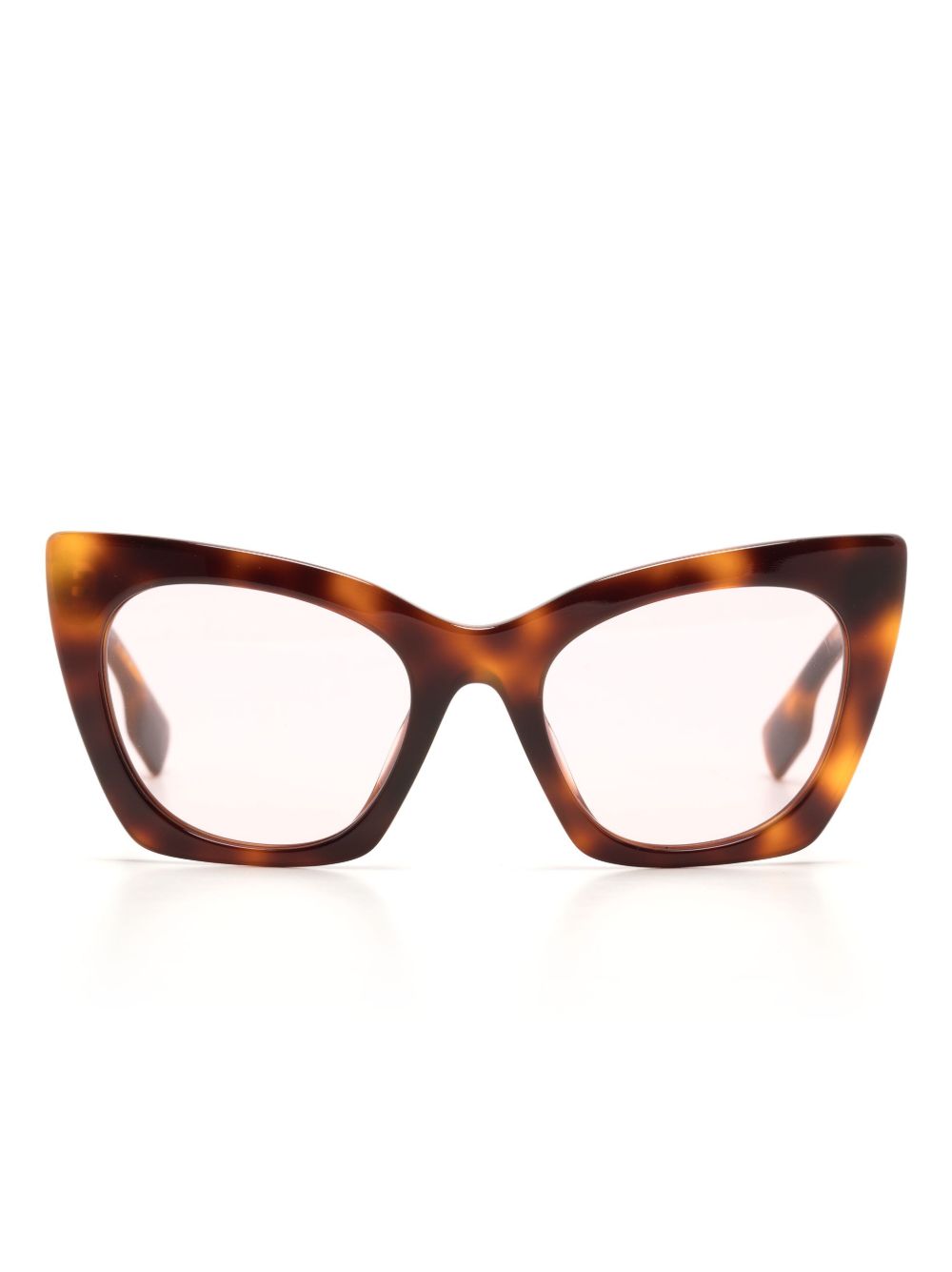 Burberry Eyewear Marianne 猫眼框太阳眼镜 - 褐色