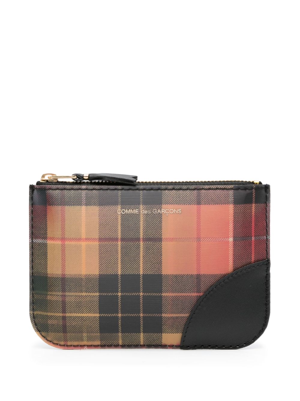 Comme Des Garçons Wallet CDG Lenticular 虹彩光泽小号钱包 - 红色