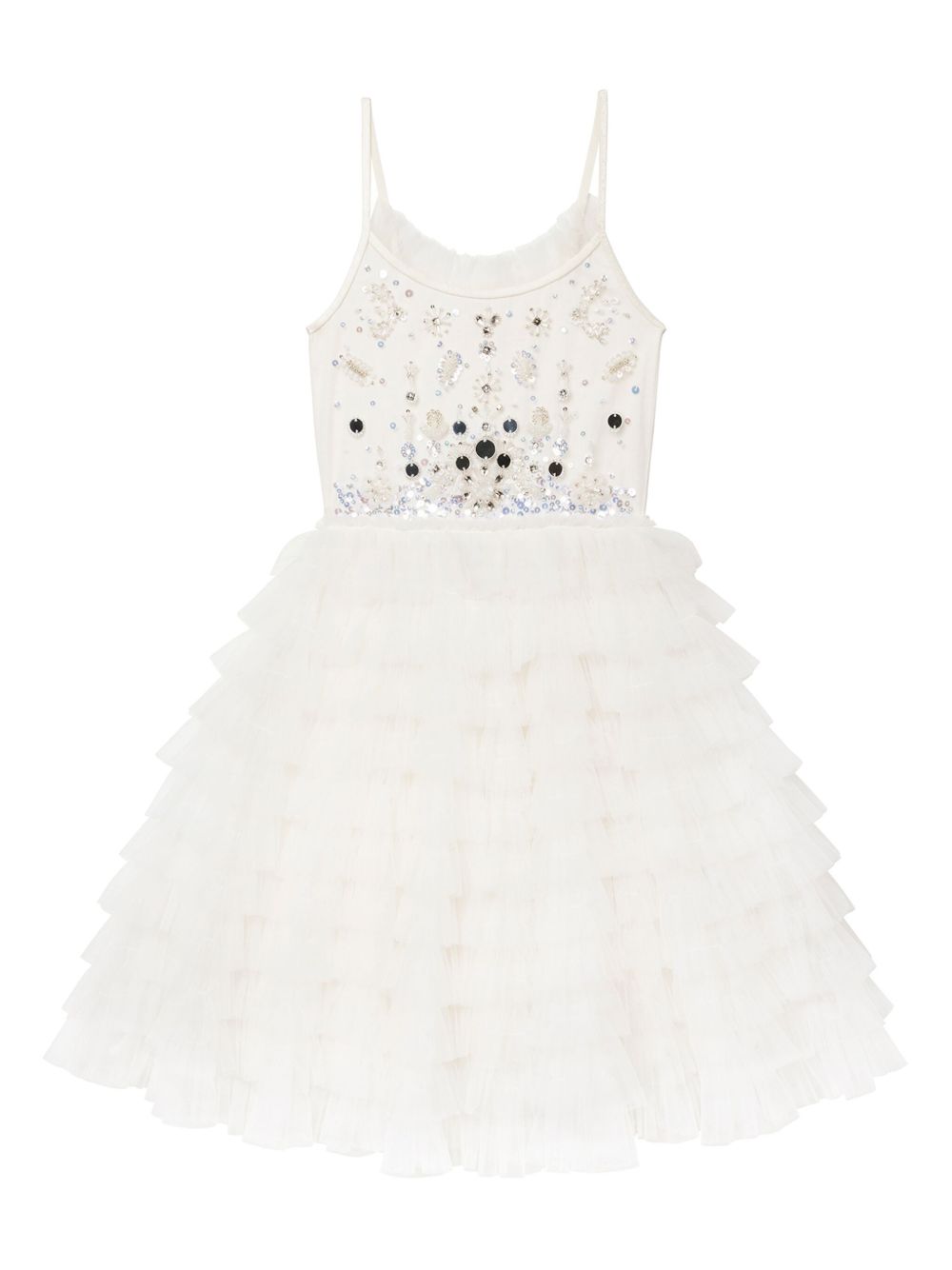 Tutu Du Monde Crystal Palace 薄纱连衣裙 - 中性色
