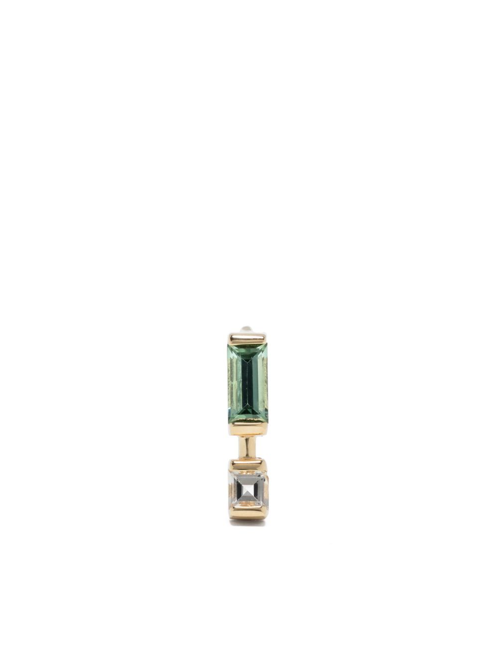 Aliita 9K黄金 Compuesta 紫晶耳环 - 金色