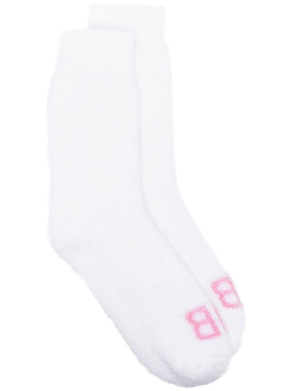 Balenciaga BB Homewear 针织袜 - 白色