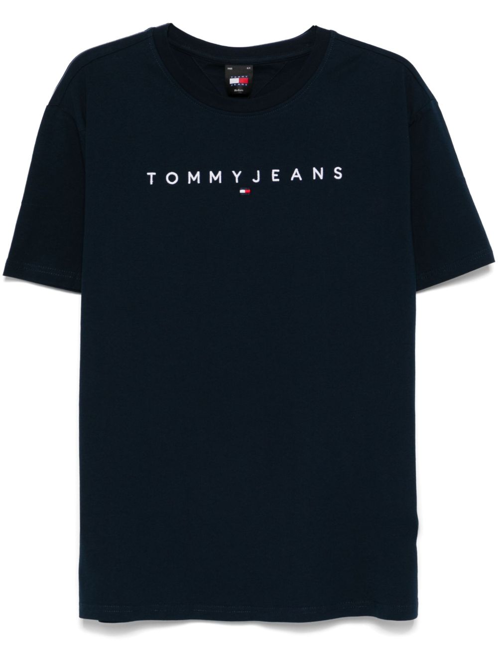 Tommy Jeans Linear logo T恤 - 蓝色