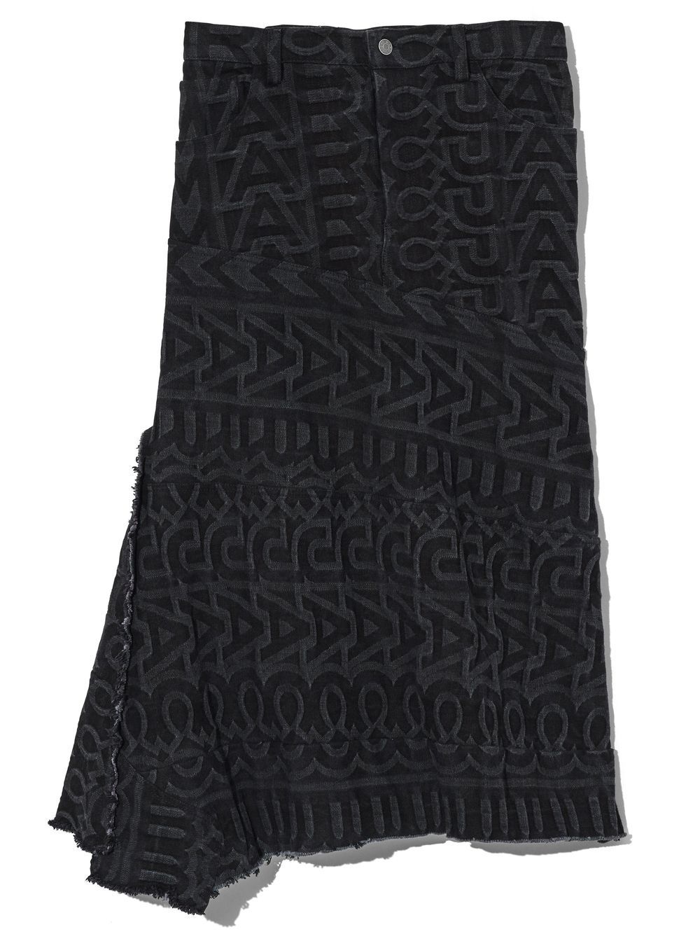 Marc Jacobs The Monogram 牛仔半身裙 - 黑色
