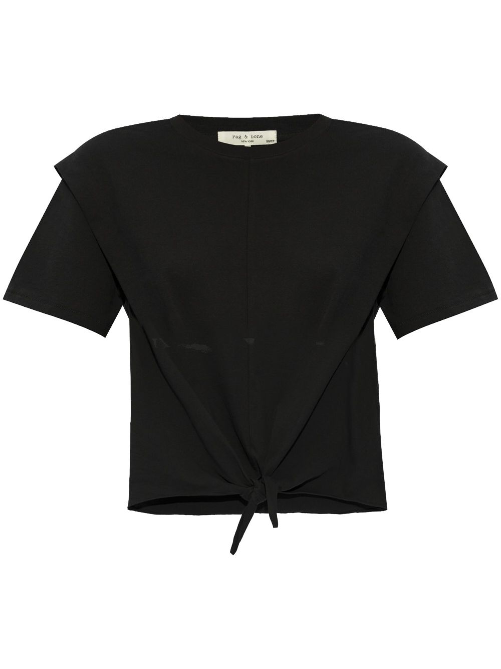rag & bone Mica 结饰细节T恤 - 黑色