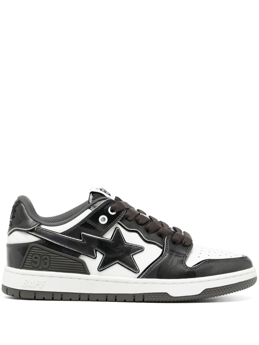 A BATHING APE® Sk8 Sta #1 M2 运动鞋 - 灰色