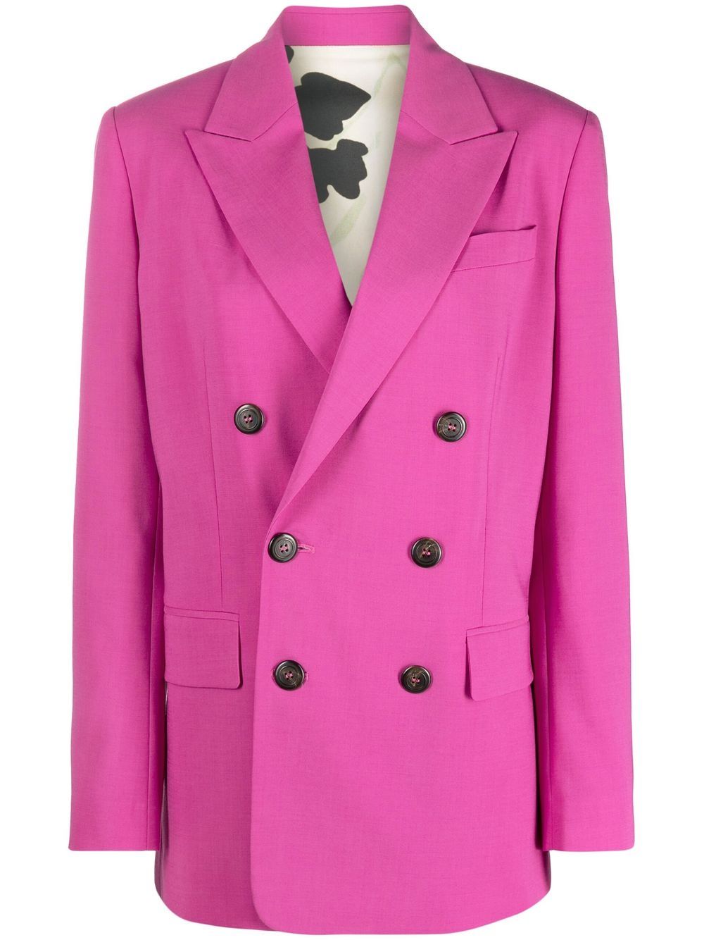 DSQUARED2 peak-lapel double-breasted blazer - 粉色
