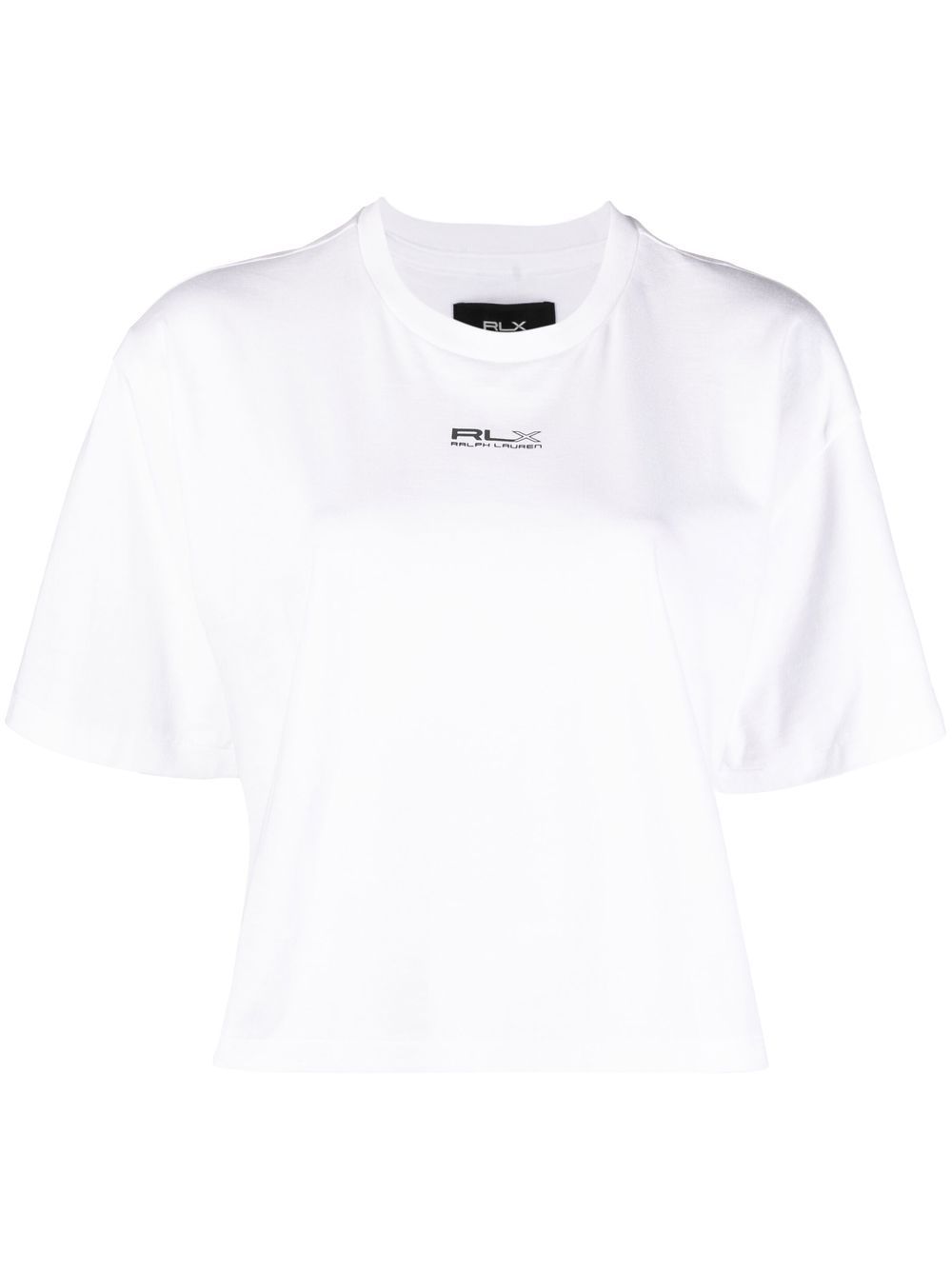 RLX Ralph Lauren logo印花棉T恤 - 白色