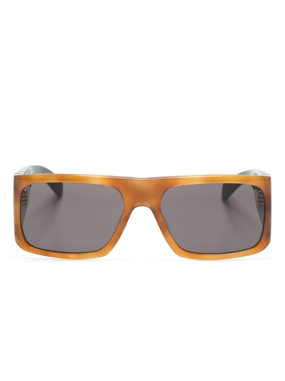 Saint Laurent Eyewear SL 635 方框太阳眼镜 - 褐色