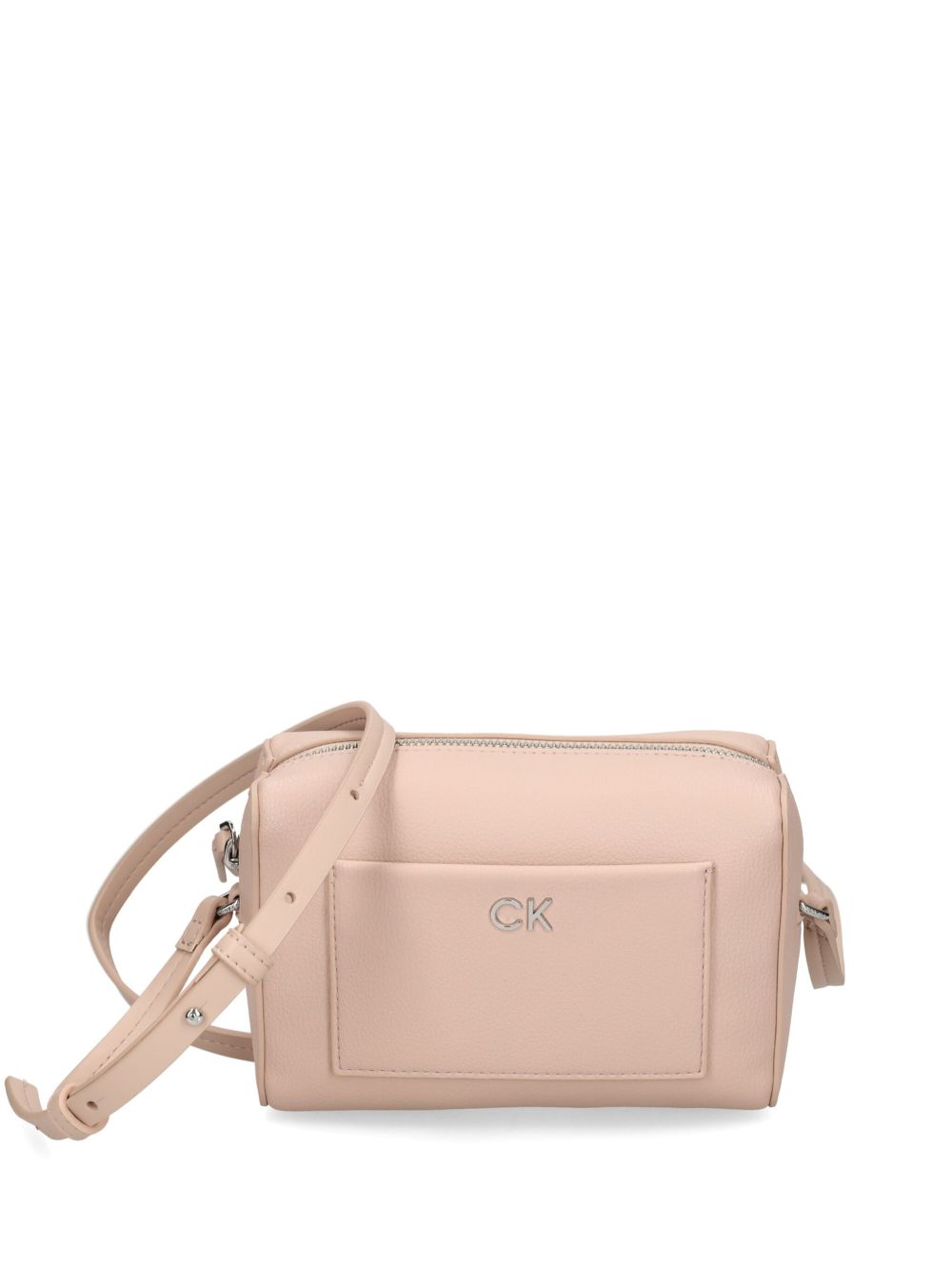 Calvin Klein logo斜挎包 - 粉色