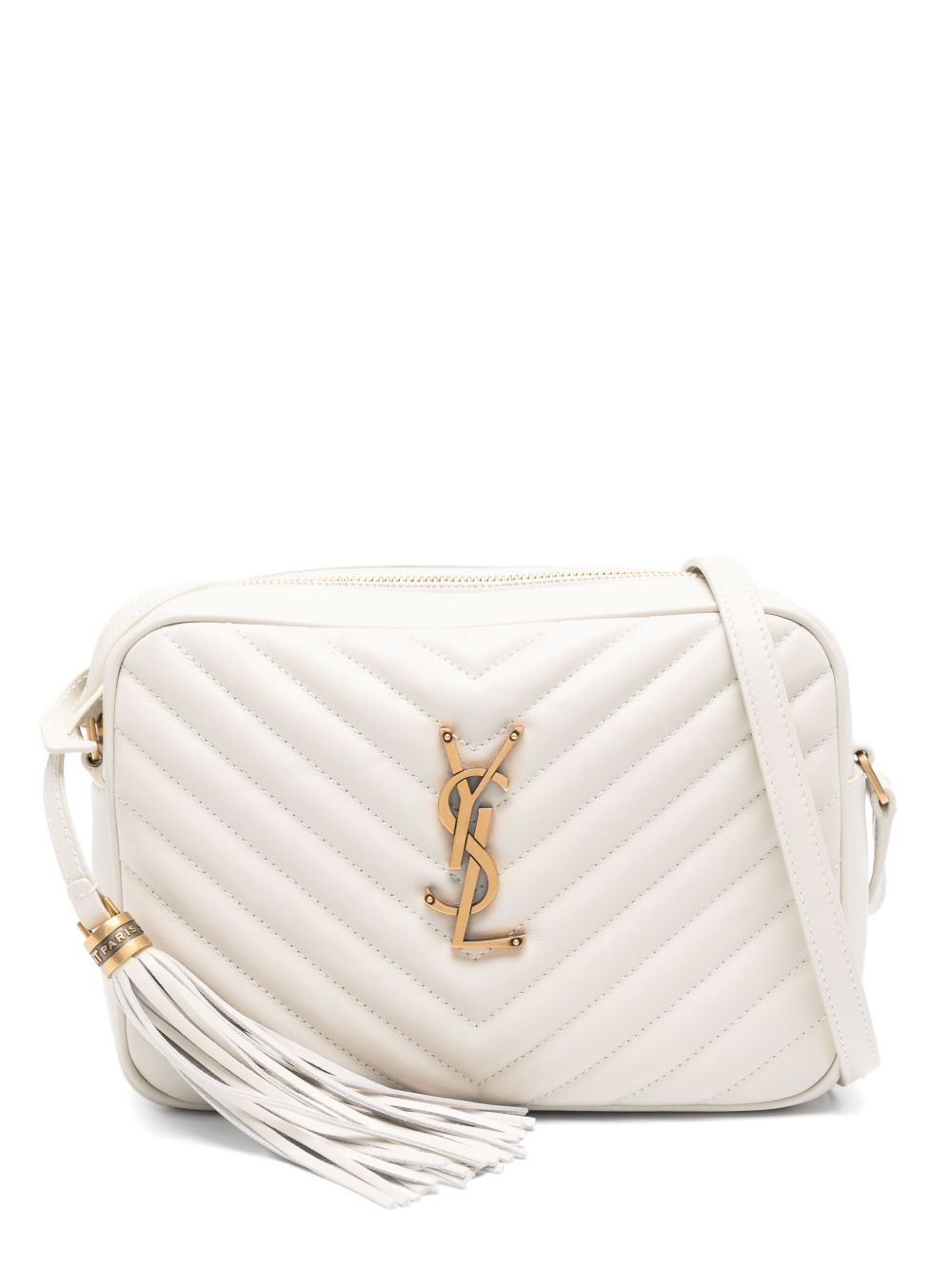 Saint Laurent Pre-Owned Lou 斜挎包（典藏款） - 白色