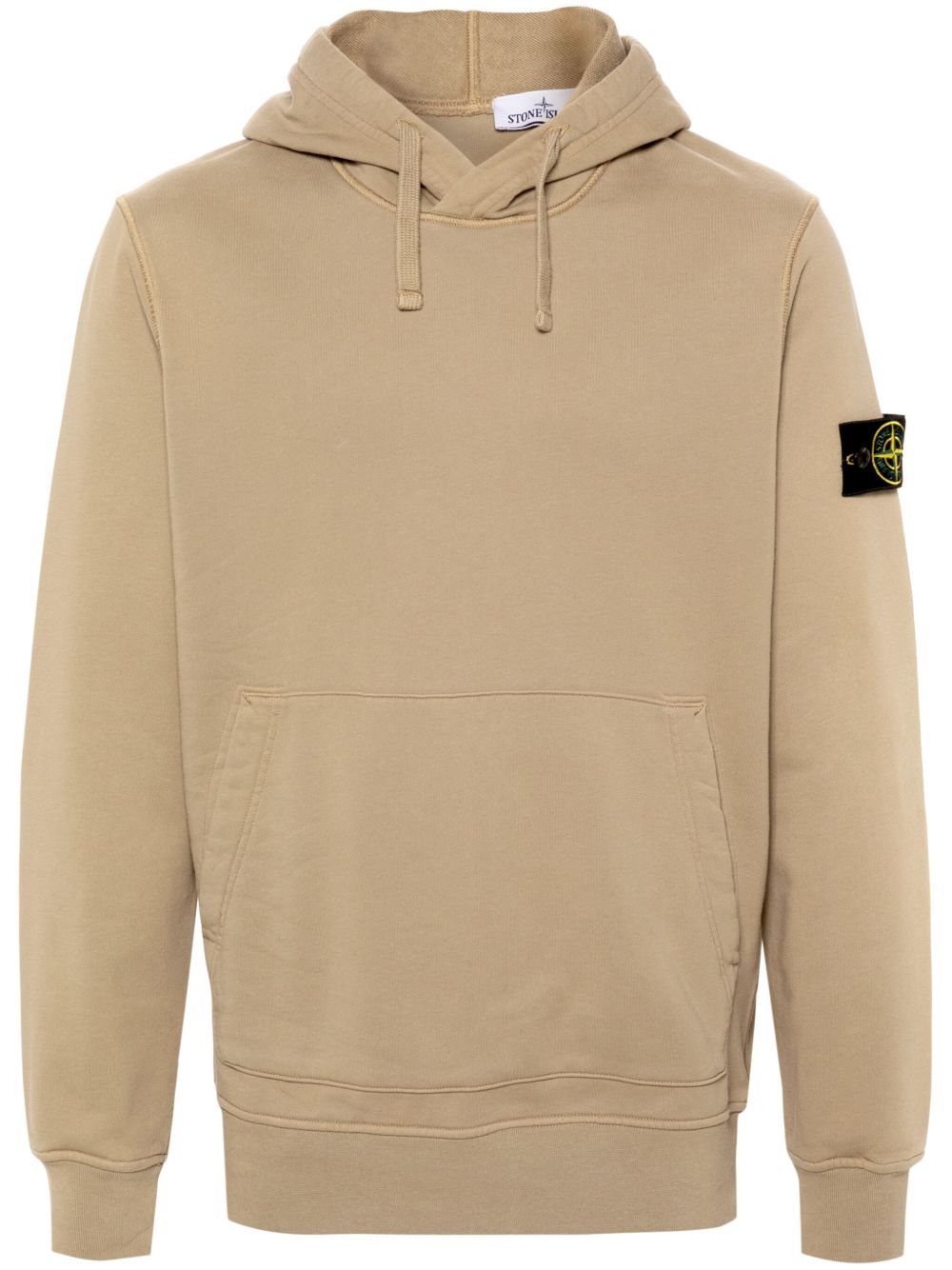 Stone Island 罗盘徽章连帽衫 - 中性色