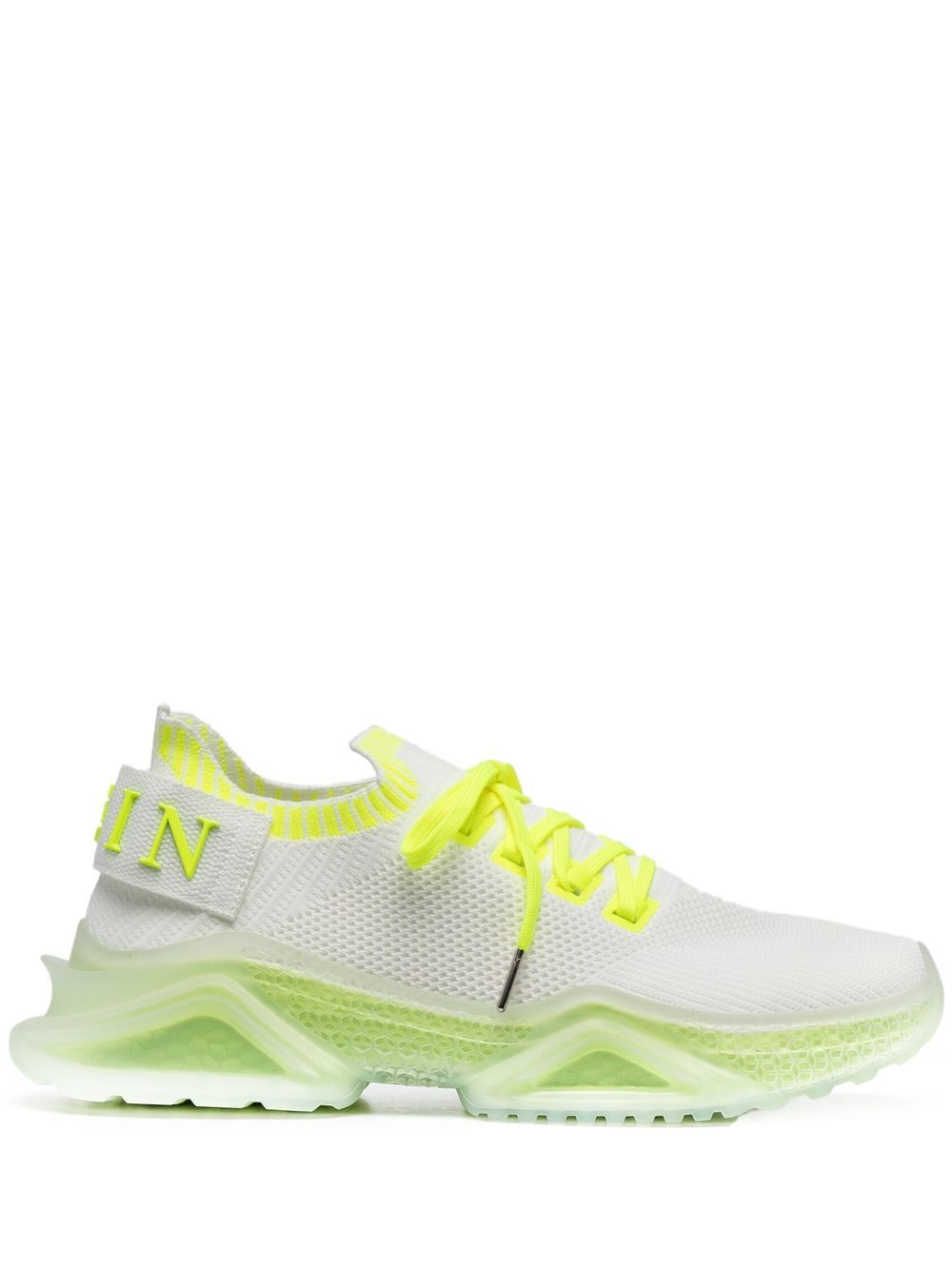 Philipp Plein Runner Iconic 低帮运动鞋 - 白色