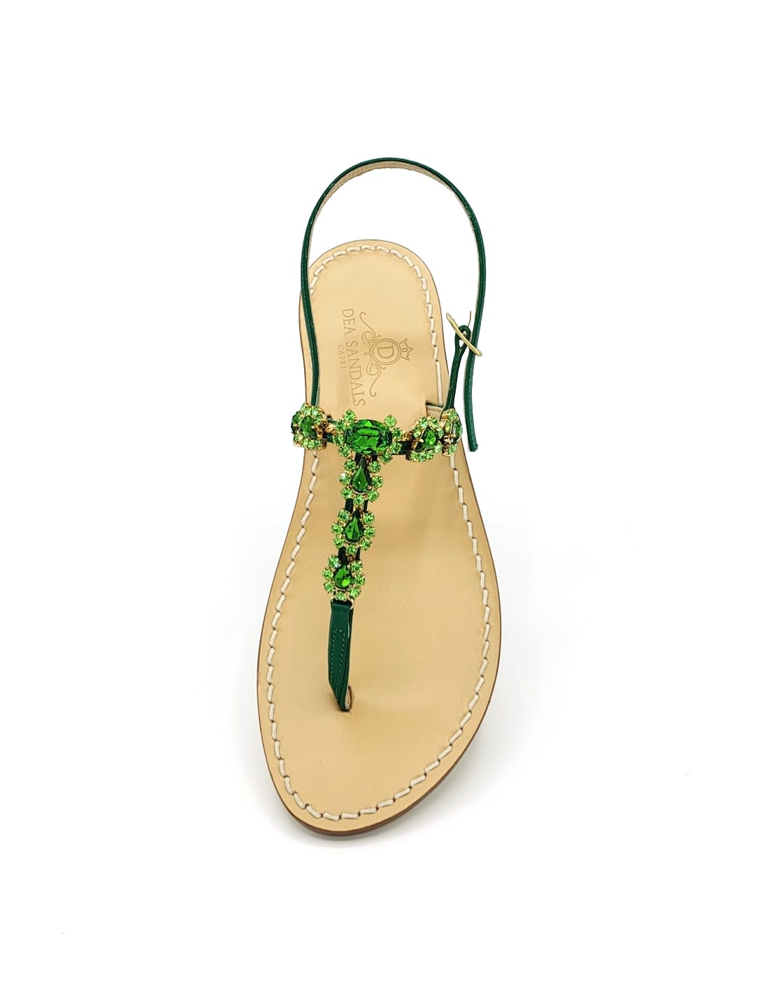 Dea Sandals Sixth Sense Green Jewel Sandals