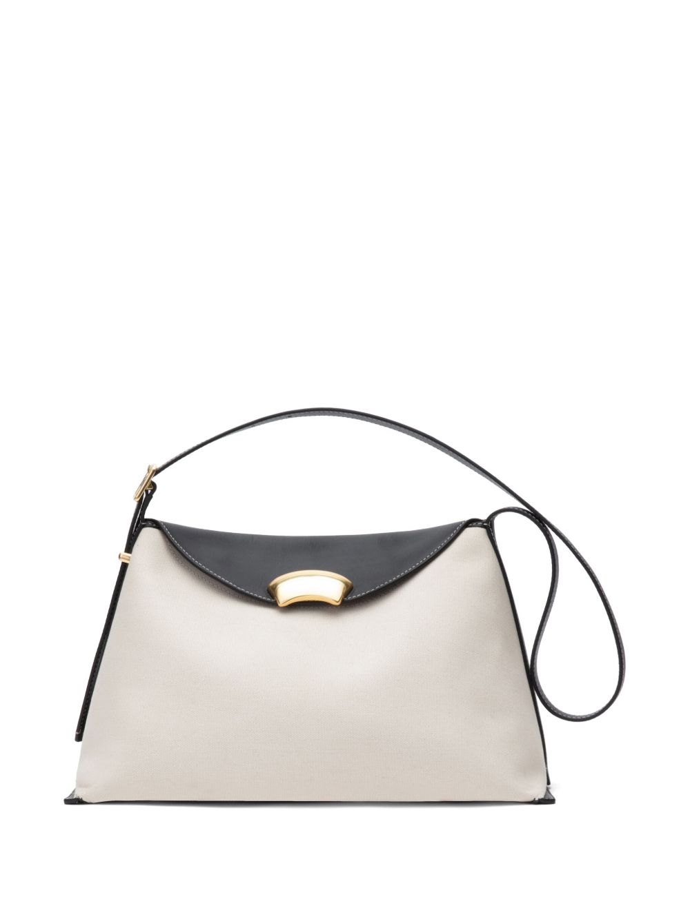3.1 Phillip Lim ID Soft 双色皮质单肩包 - 白色
