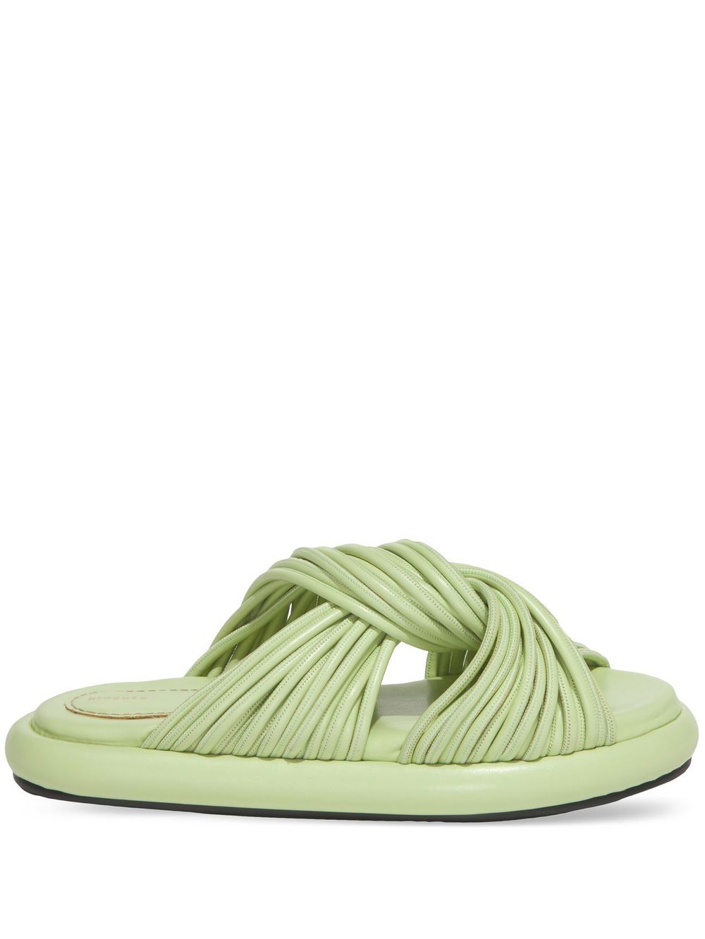 Proenza Schouler Pipe Rolo 拖鞋 - 绿色
