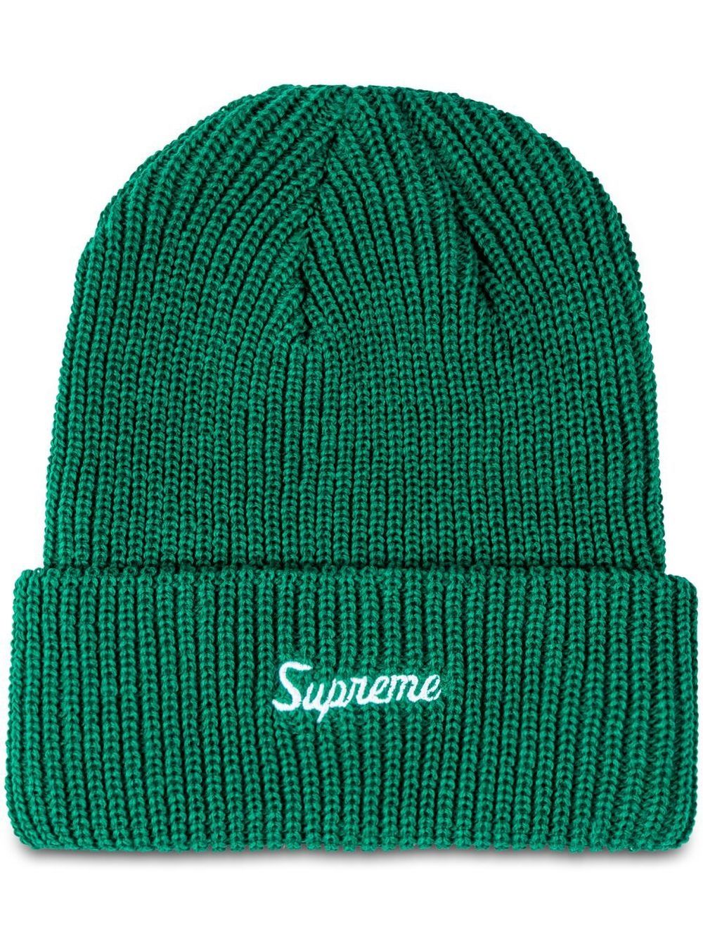 Supreme 宽松针织套头帽 - 绿色