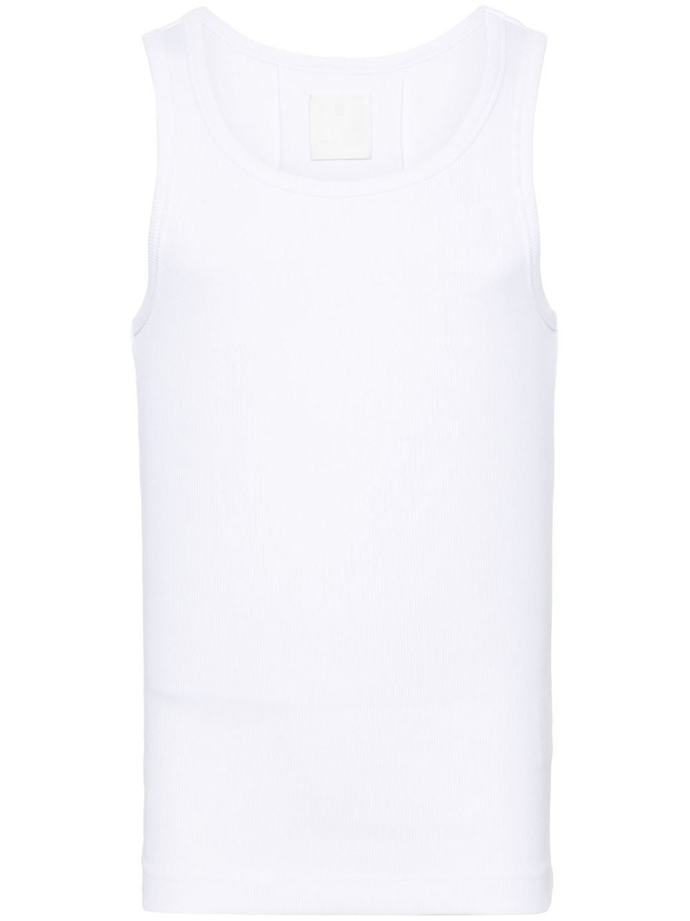 Givenchy 罗纹坦克背心 - 白色