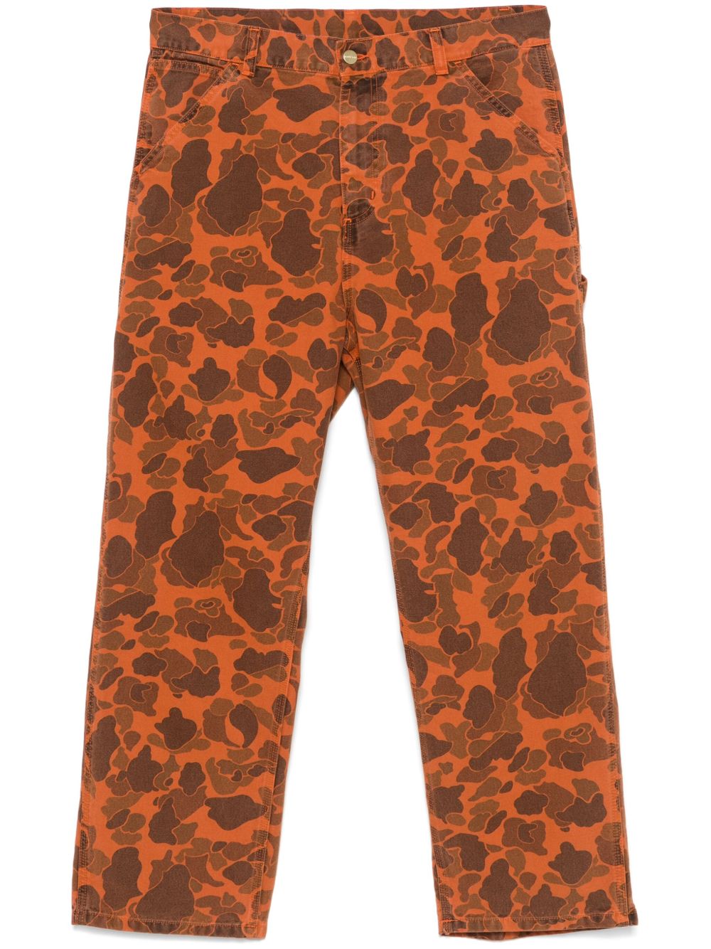 Carhartt WIP Duck Single Knee 长裤 - 橘色