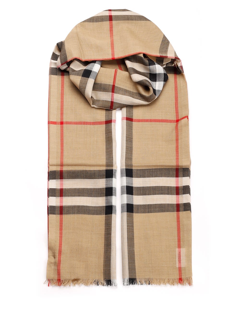Burberry 薄纱围巾