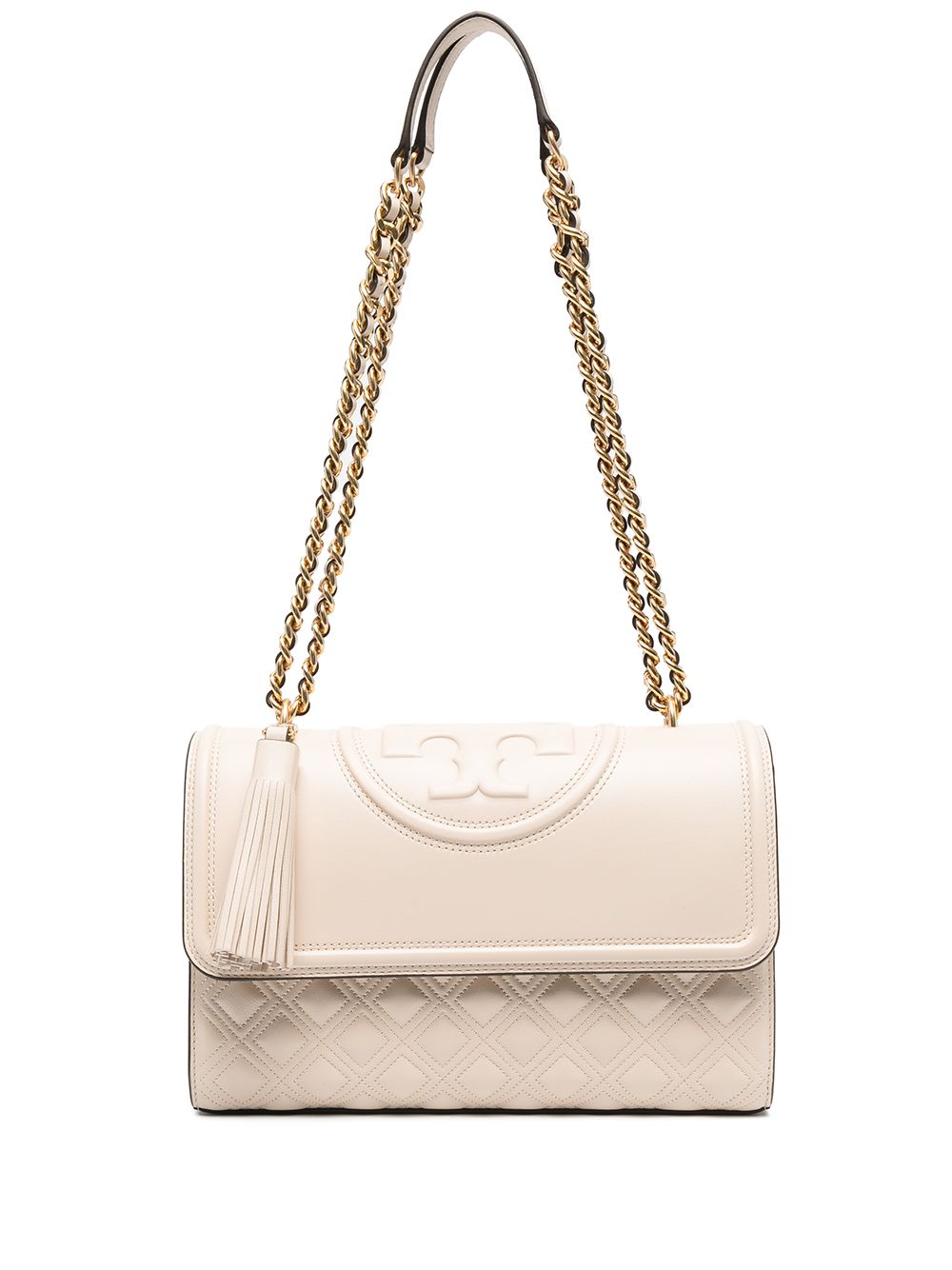 Tory Burch Fleming Convertible 单肩包 - 中性色