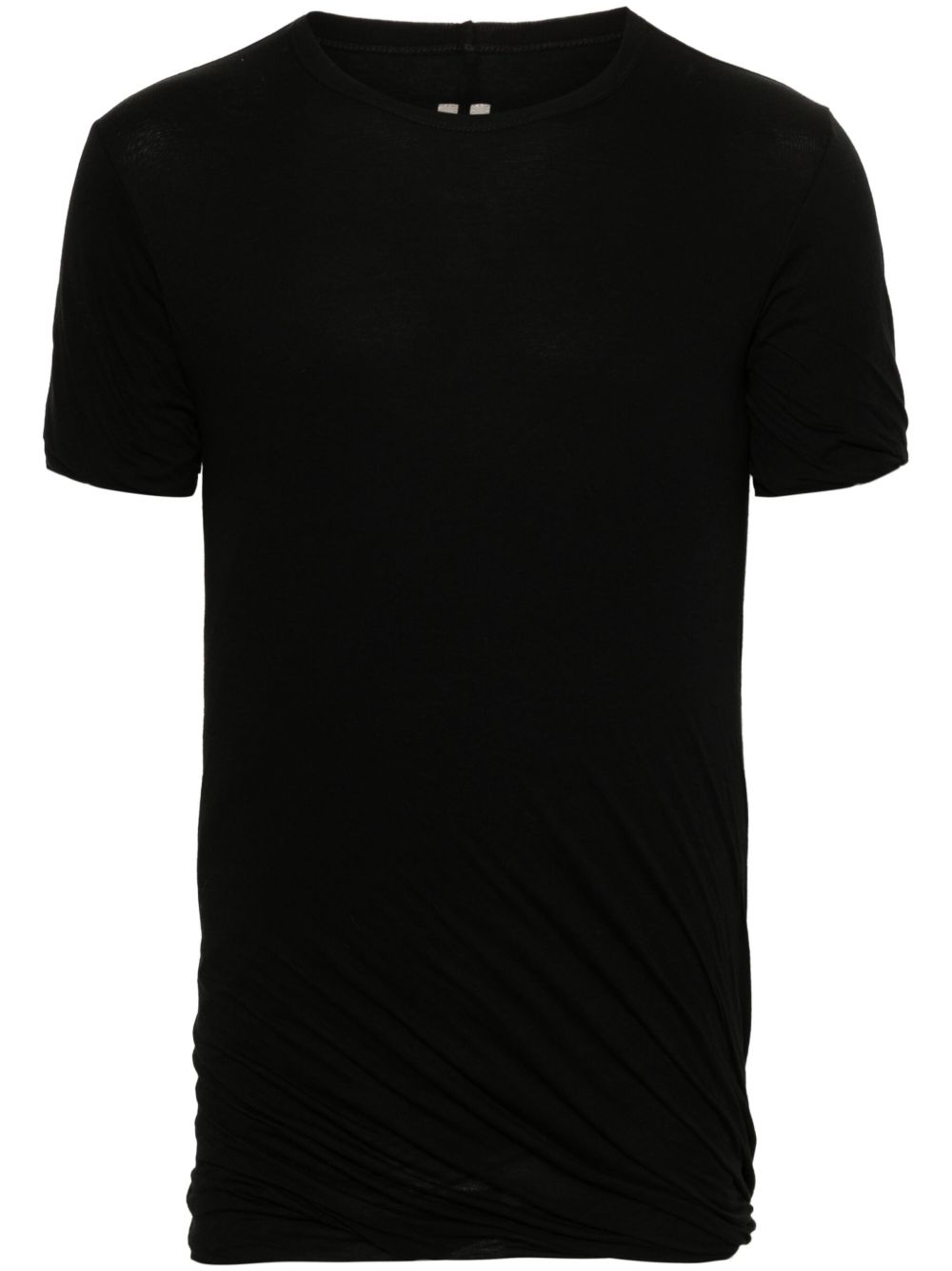 Rick Owens Double 棉T恤 - 黑色