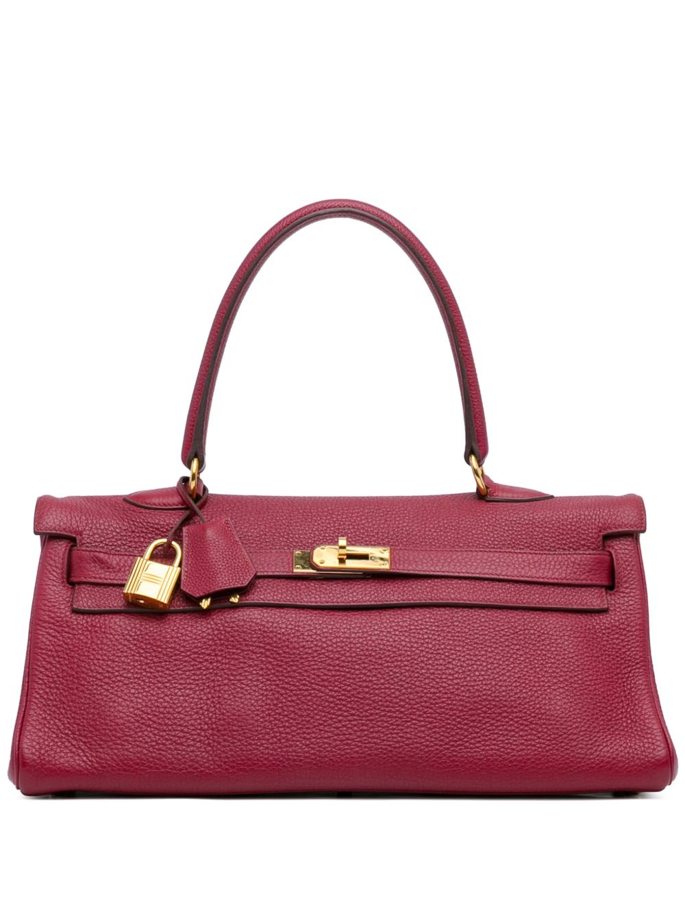 Hermès Pre-Owned Togo JPG Kelly 42 单肩包（2010年典藏款） - 红色