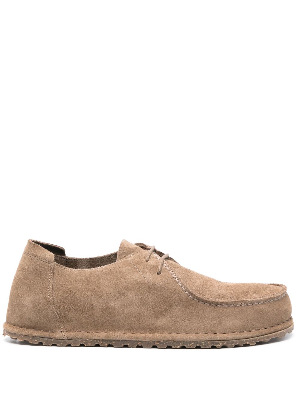 Birkenstock Utti 绒面皮德比鞋 - 褐色