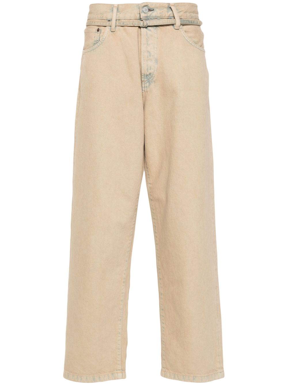 Acne Studios 束腰直筒牛仔裤 - 中性色