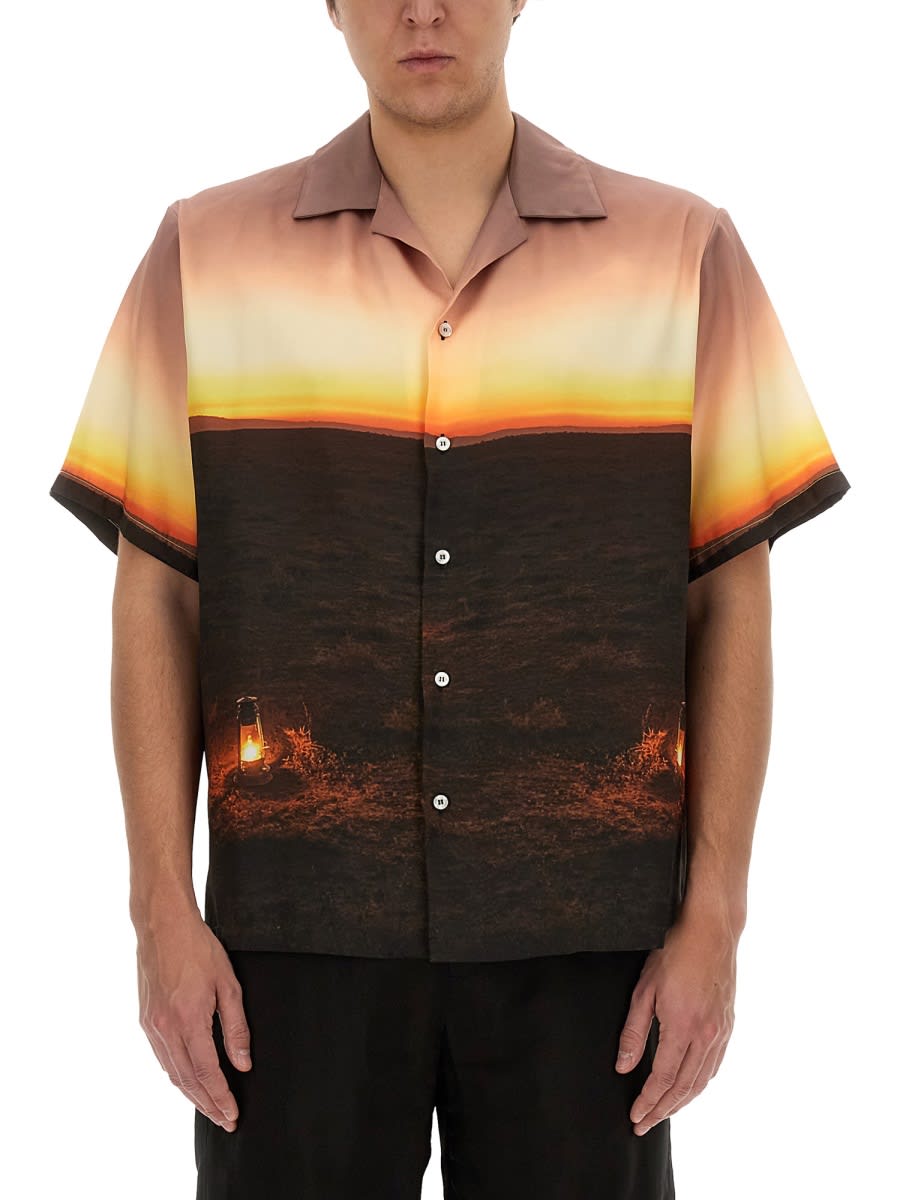 MSGM 日落色衬衫