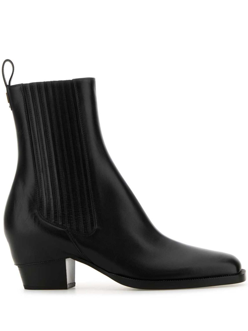 FENDI 及踝皮靴 - 黑色
