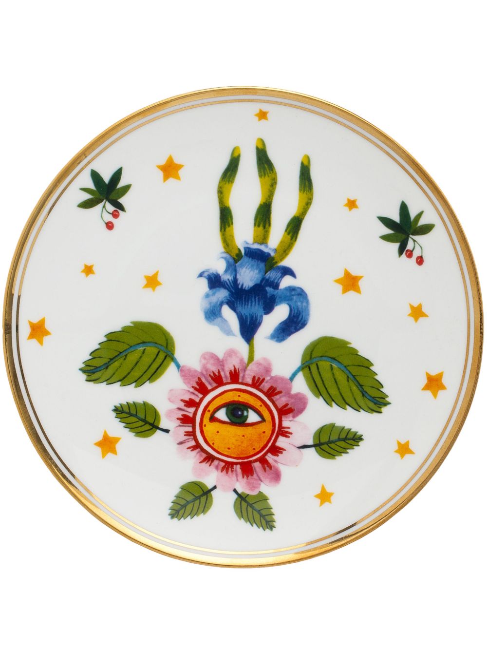 Bitossi Home Eye 餐盘（17厘米） - 白色