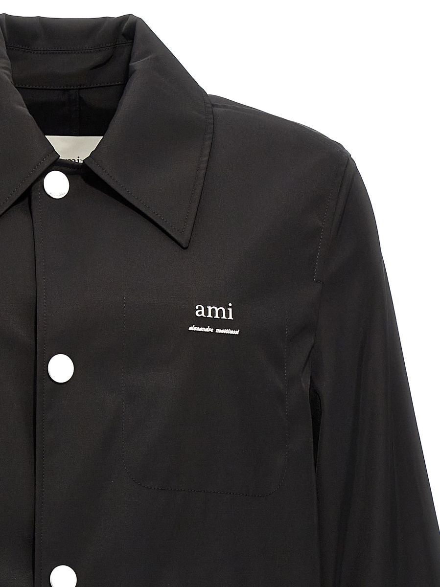 Unisex Car Coat Made Of Nylon And Cotton