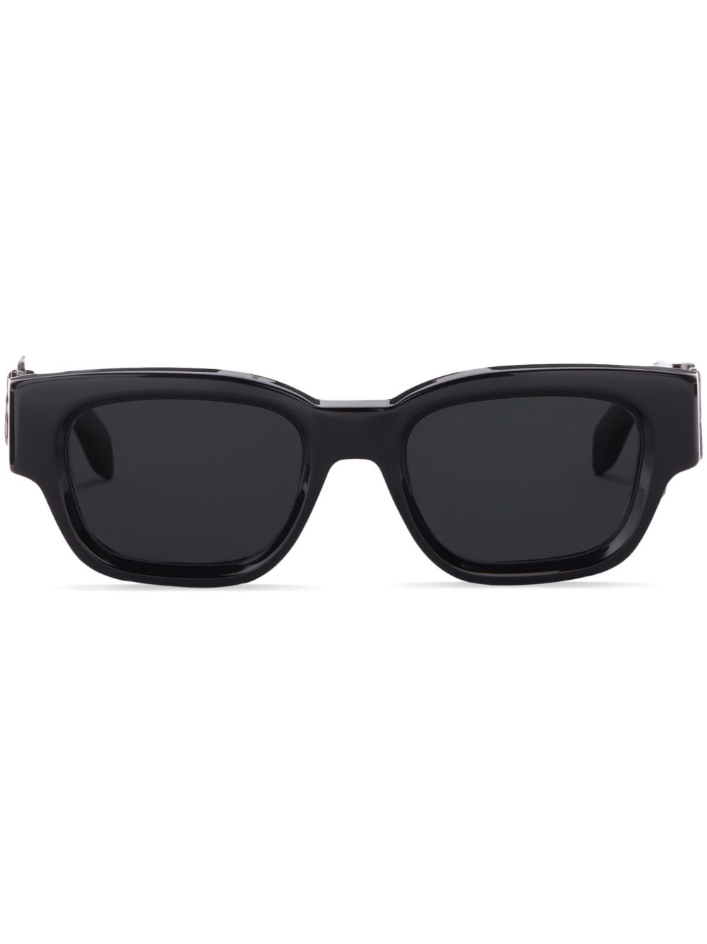 Palm Angels Eyewear Posey 方框太阳眼镜 - 黑色