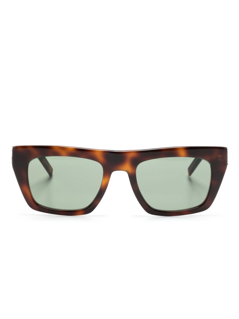 Saint Laurent Eyewear SL M131 方框太阳眼镜 - 褐色