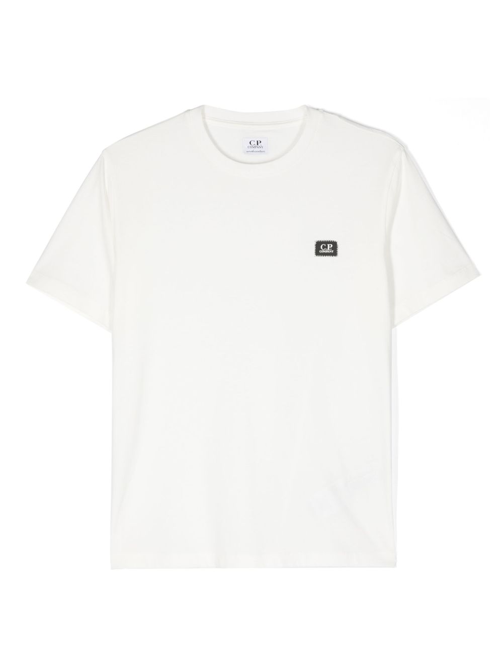C.P. Company Kids logo印花T恤 - 中性色