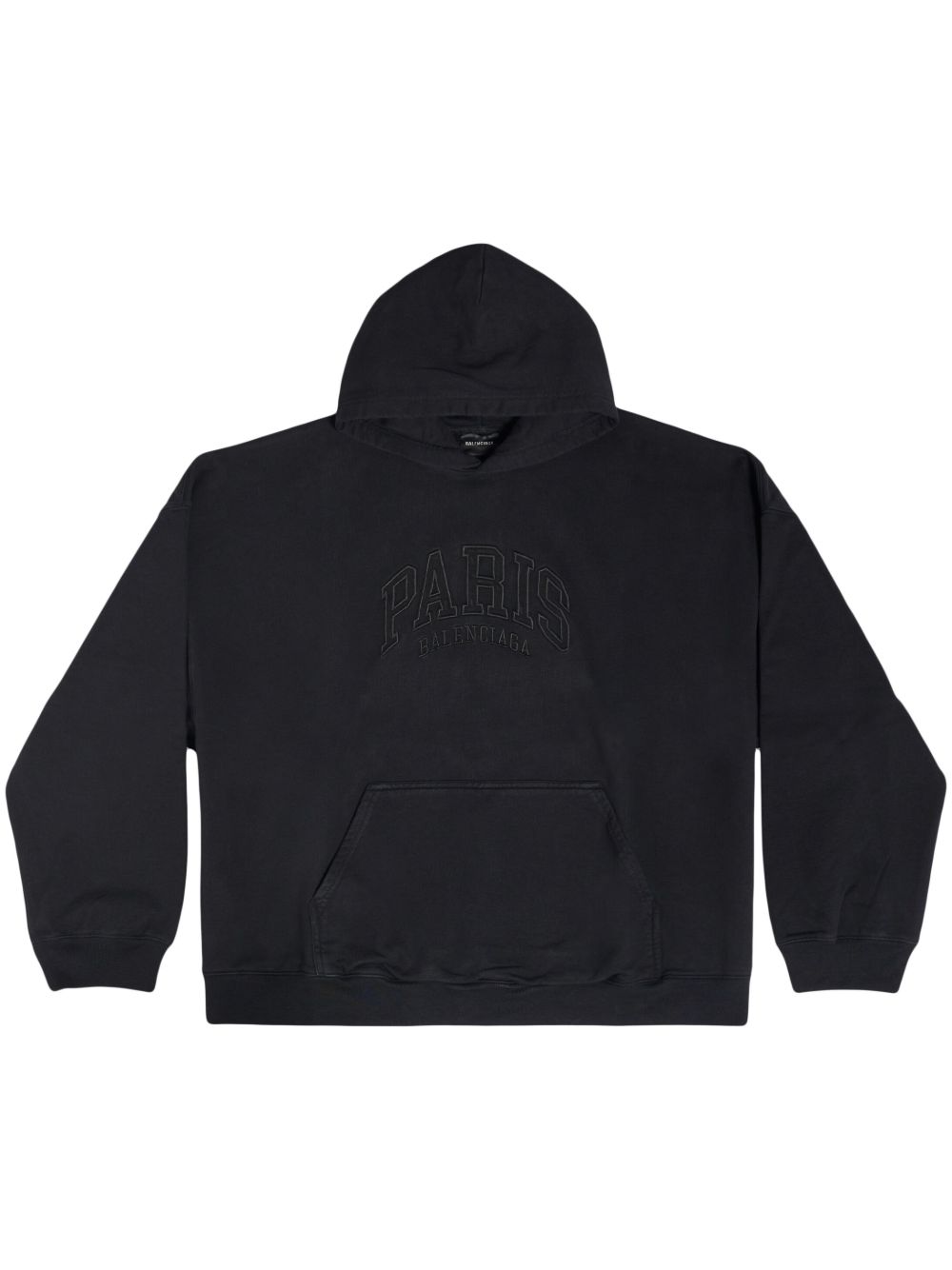 Balenciaga Cities Paris 连帽衫 - 黑色